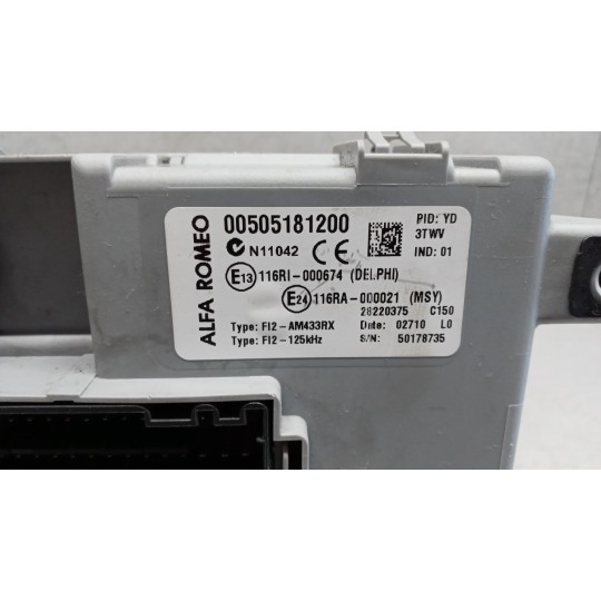 CENTRALINA MOTORE ALFA ROMEO Mito 2008>2011 usato
