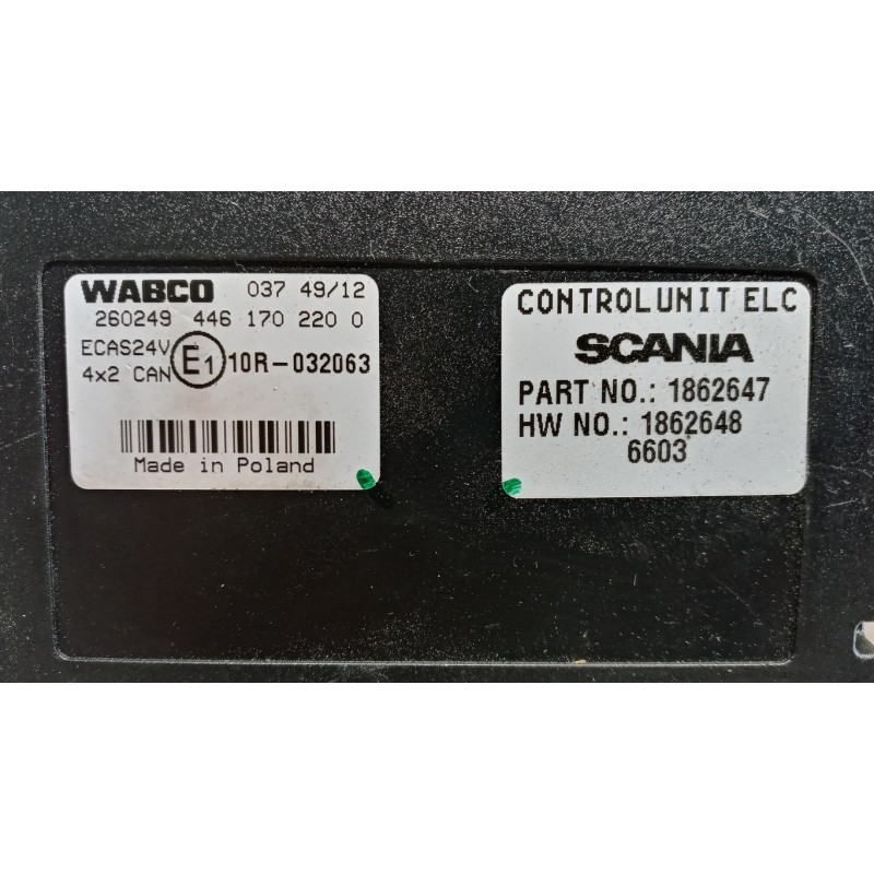 SCANIA VARIOUS CONTROL UNITS  SCANIA Serie R 2005> used