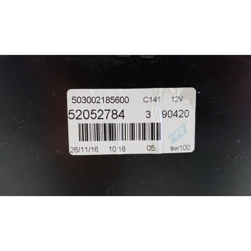 FIAT INSTRUMENT PANEL FIAT Qubo 2016> used