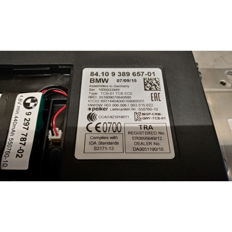 BMW CENTRALINE VARIE BMW Serie 3 (F31) SW 2011> usato