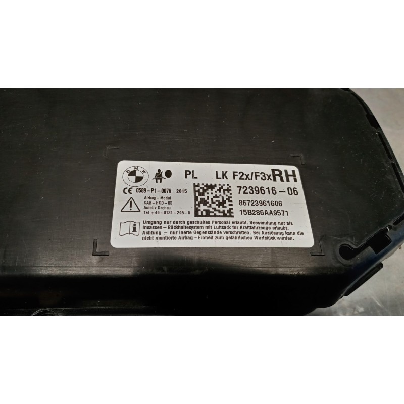 BMW CURTAIN AIRBAG RIGHT  BMW Serie 3 (F31) SW 2011> used