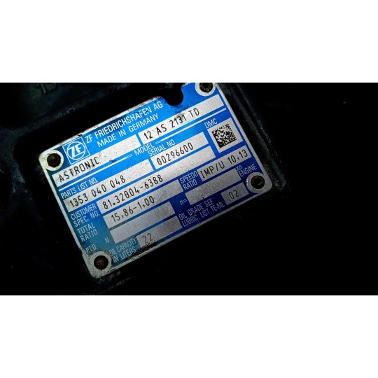 CAMBIO MAN TGX euro 6 usato