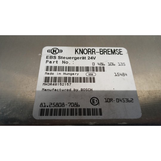 EBS CONTROL UNIT  MAN TGX euro 6 used