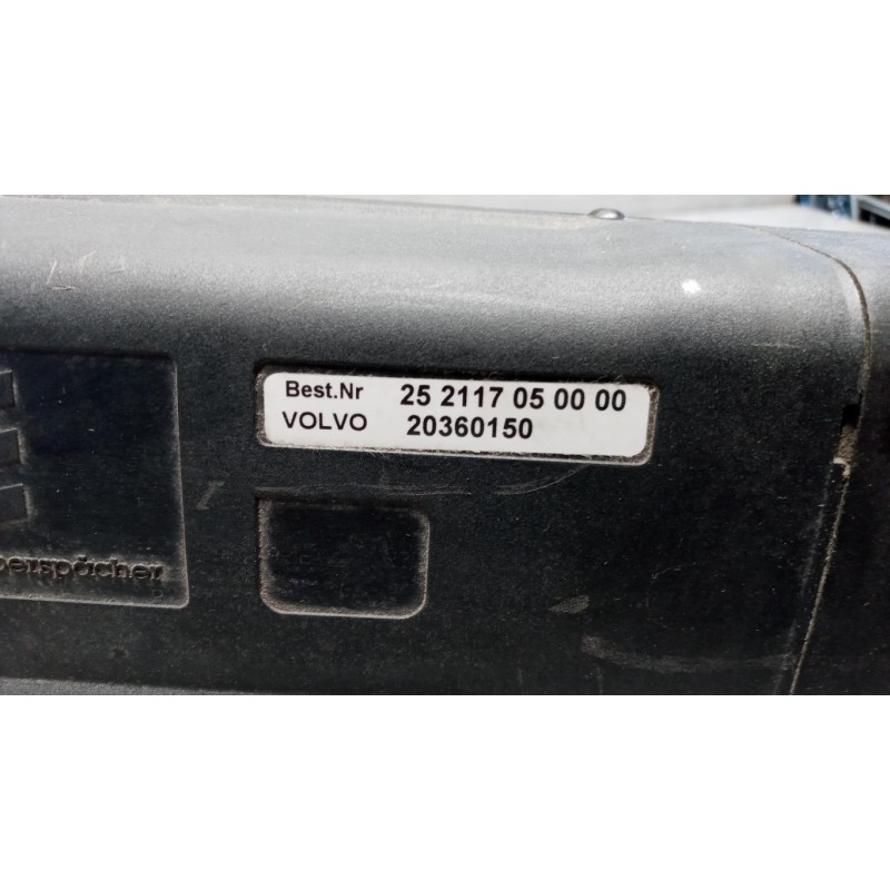 VOLVO truck WEBASTO VOLVO truck FM12 used