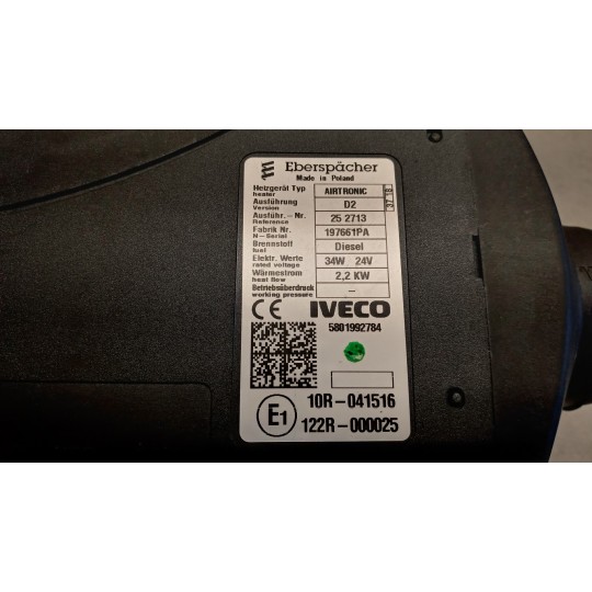 WEBASTO IVECO Stralis 2013> used