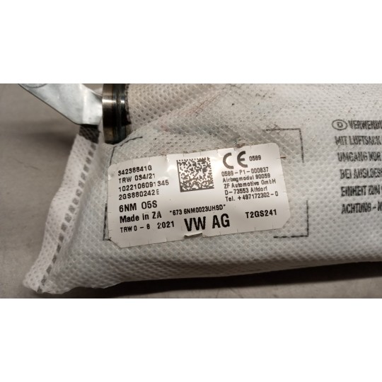 AIR BAG LATERALE DESTRO VOLKSWAGEN Polo 2017>2021 usato