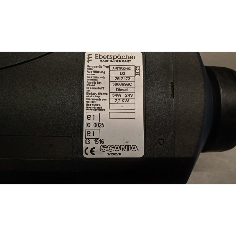 SCANIA WEBASTO SCANIA Serie R 2005> used