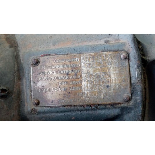 ASSALE POSTERIORE VOLVO truck FH12 II 2002>2008 usato