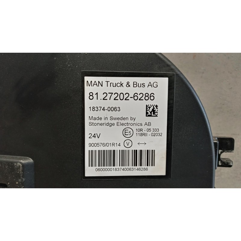 MAN QUADRO STRUMENTI MAN TGX euro 6 usato