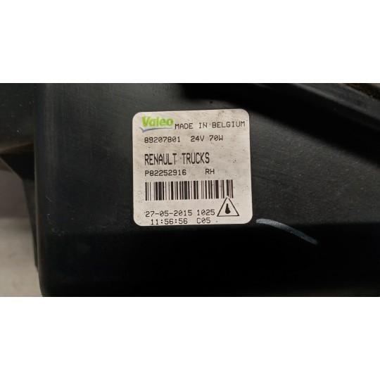 RIGHT FOG LIGHT LAMP RENAULT truck T 2014> used