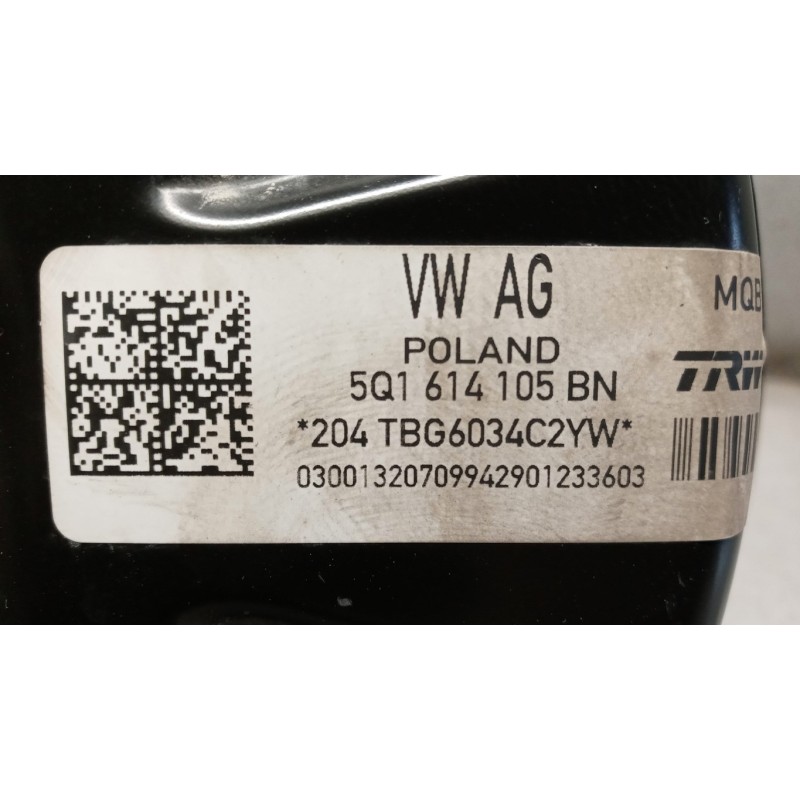 VOLKSWAGEN SERVOBRAKE VOLKSWAGEN Golf 7 2012>2016 used