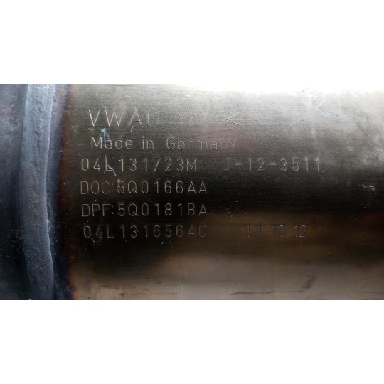 FILTRO ANTIPARTICOLATO VOLKSWAGEN Golf 7 2012>2016 usato