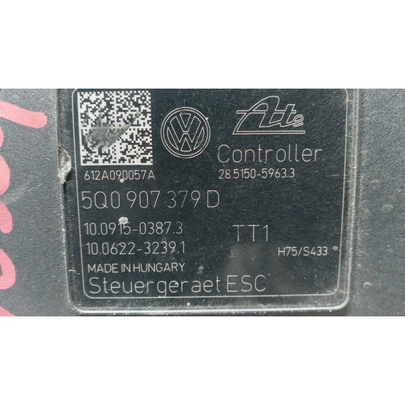 VOLKSWAGEN ABS SYSTEM VOLKSWAGEN Golf 7 2012>2016 used