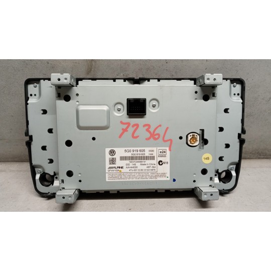 VARIOUS DISPLAY  VOLKSWAGEN Golf 7 2012>2016 used