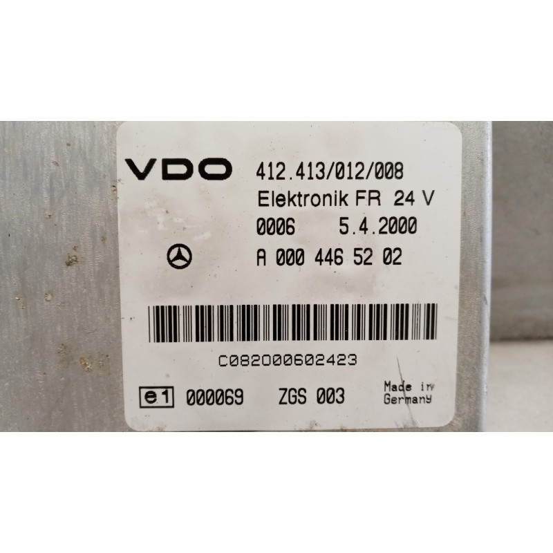 MERCEDES-BENZ truck VARIOUS CONTROL UNITS A  MERCEDES-BENZ truck Atego 970 used