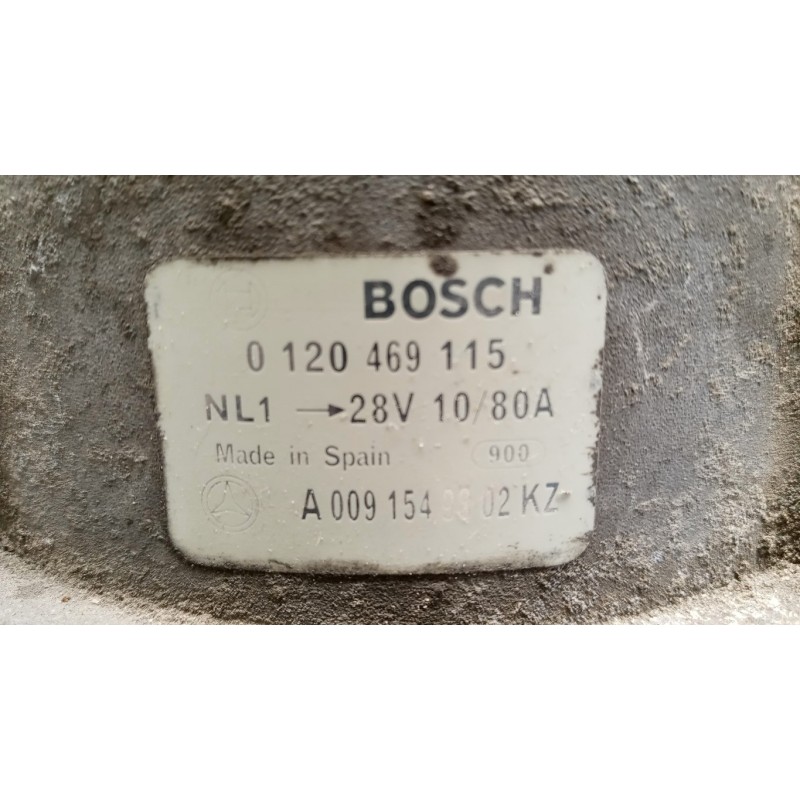 MERCEDES-BENZ truck ALTERNATORE MERCEDES-BENZ truck Atego 970 usato