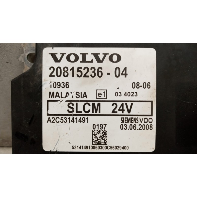 VOLVO truck CENTRALINE VARIE A VOLVO truck FH13 usato