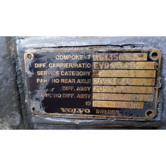 ASSALE POSTERIORE VOLVO truck FH13 usato