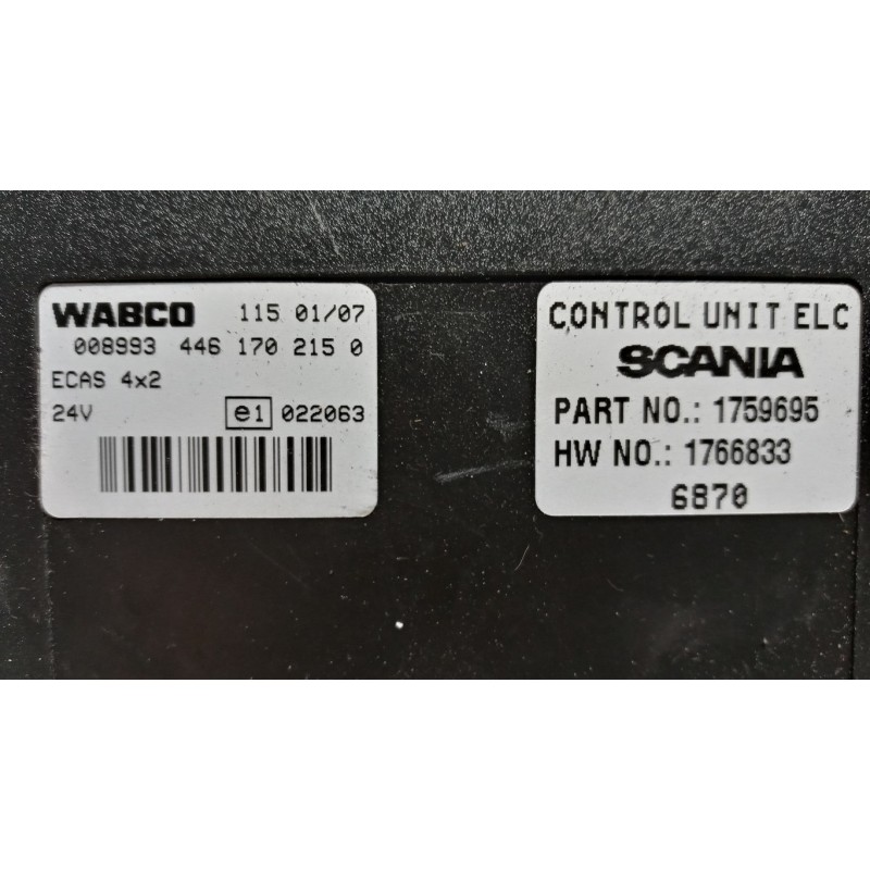 SCANIA CENTRALINE VARIE B SCANIA Serie R 2005> usato