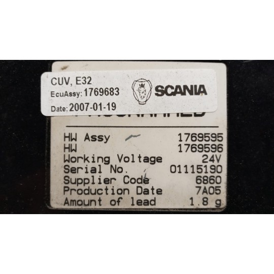 VARIOUS CONTROL UNITS A  SCANIA Serie R 2005> used