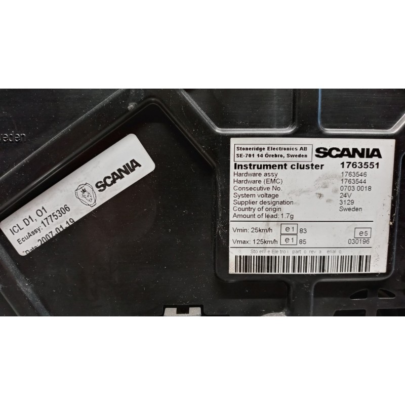 SCANIA QUADRO STRUMENTI SCANIA Serie R 2005> usato