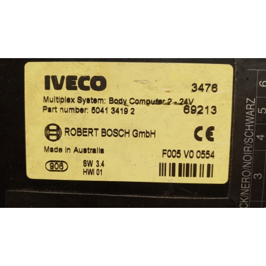 VARIOUS CONTROL UNITS  IVECO Stralis 2007>2013 used