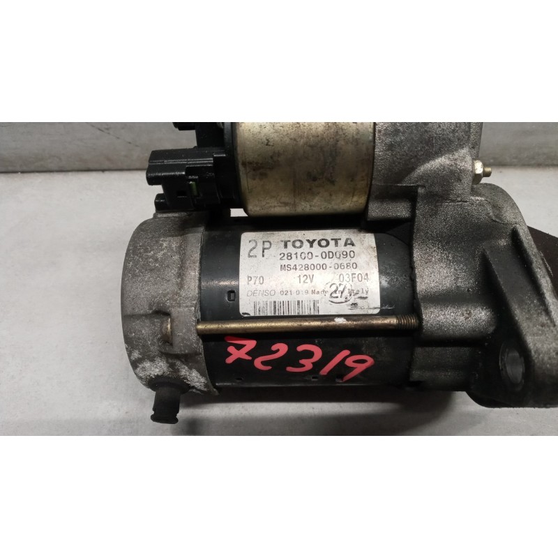 TOYOTA STARTER MOTOR TOYOTA Corolla Verso 2004>2009 used