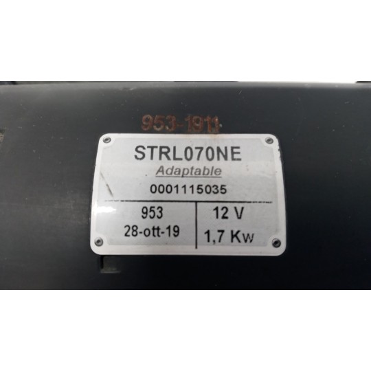 STARTER MOTOR MOTORE IND. . used