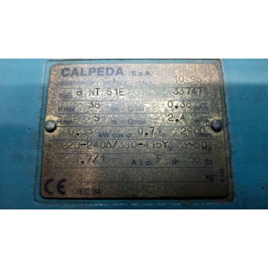 MOTORE ELETTRICO IVECO Gamma Zeta usato