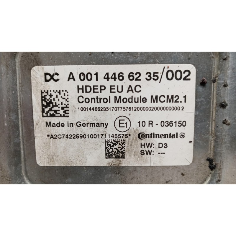 MERCEDES-BENZ truck CENTRALINA MOTORE MERCEDES-BENZ truck Actros euro 6 2014>2021 usato