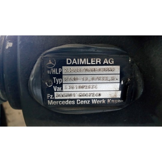 ASSALE POSTERIORE MERCEDES-BENZ truck Actros euro 6 2014>2021 usato