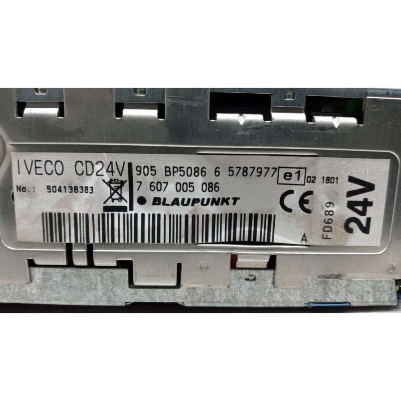 IVECO AUTORADIO IVECO Stralis 2007>2013 usato