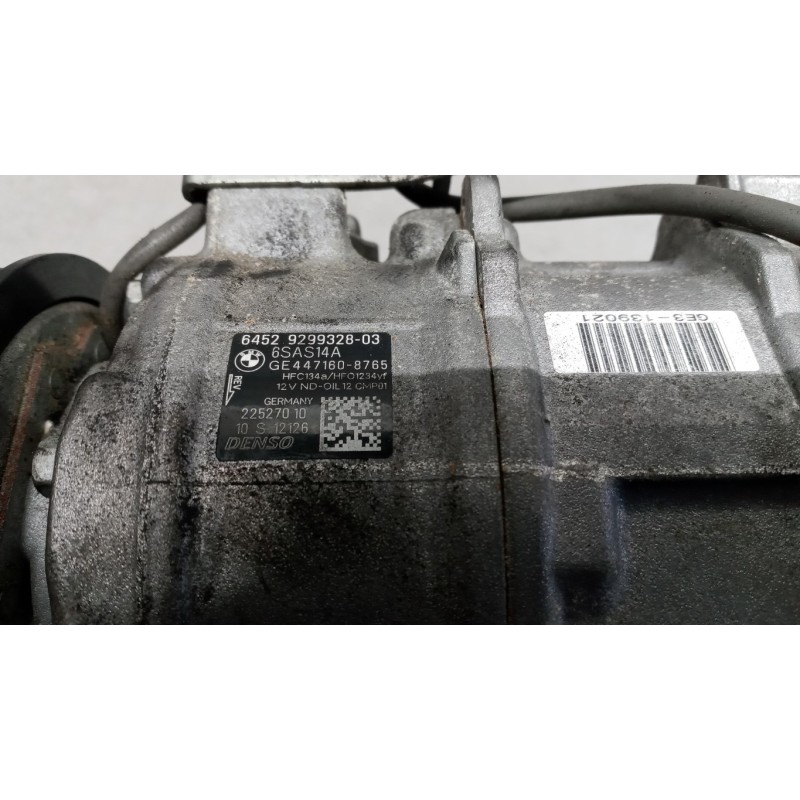 BMW COMPRESSORE ARIA CONDIZIONATA BMW Serie 3 (F31) SW 2011> usato