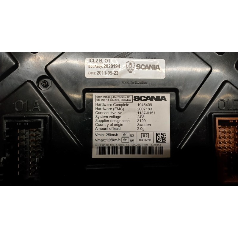 SCANIA INSTRUMENT PANEL SCANIA Serie G 2005> used