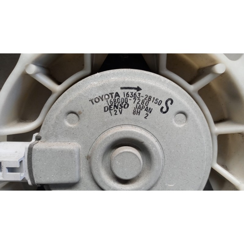 TOYOTA CONVEYOR ELECTRIC FAN TOYOTA Yaris 2005>2008 used