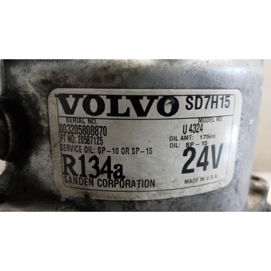 AIR CONDITIONER COMPRESSOR VOLVO truck FH13 used