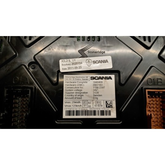 QUADRO STRUMENTI SCANIA Serie G 2005> usato