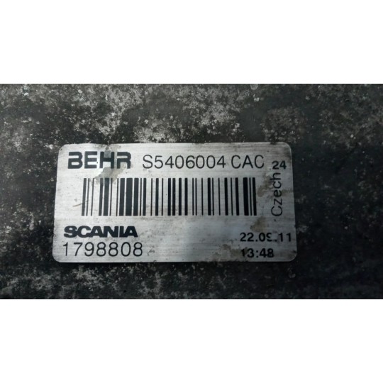 RADIATORE INTERCOOLERS SCANIA Serie G 2005> usato