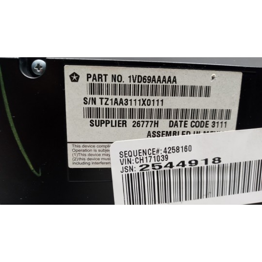 AC CONTROL UNIT LANCIA Thema 2011>2014 used