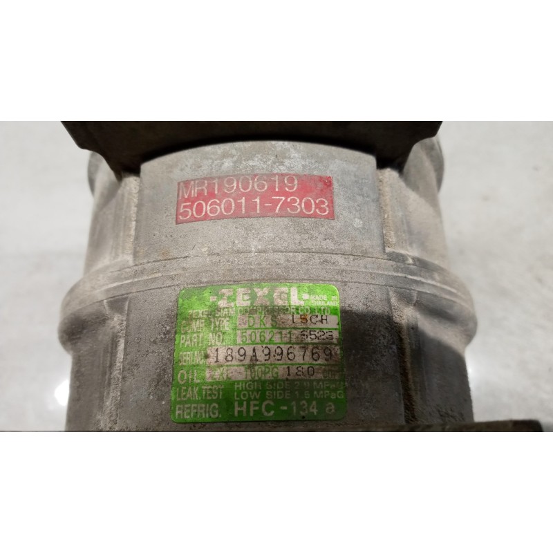 MITSUBISHI COMPRESSORE ARIA CONDIZIONATA MITSUBISHI L200 2001>2002 usato