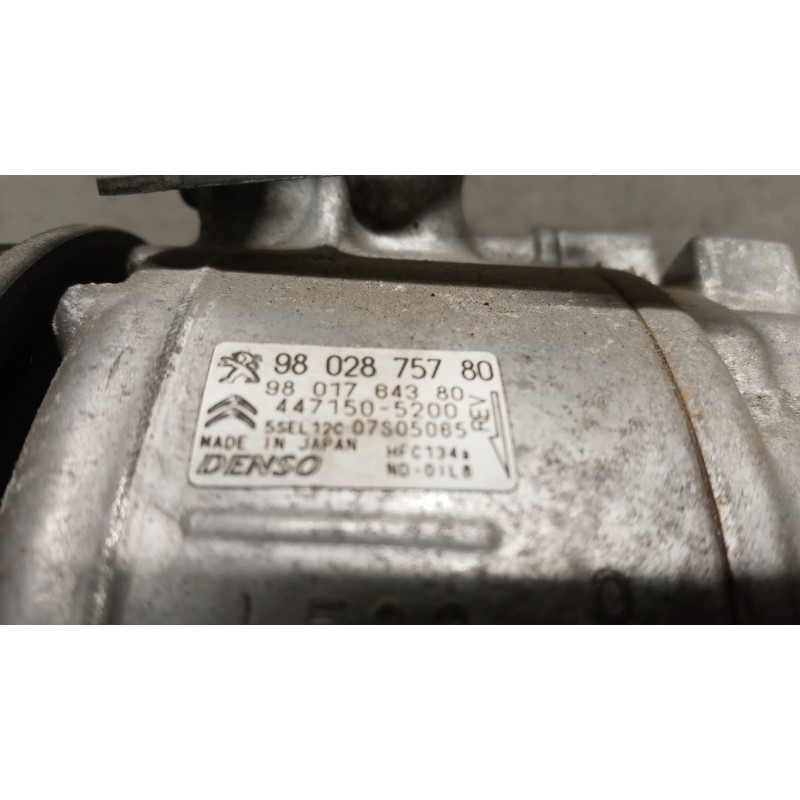 CITROEN COMPRESSORE ARIA CONDIZIONATA CITROEN DS4 2015> usato