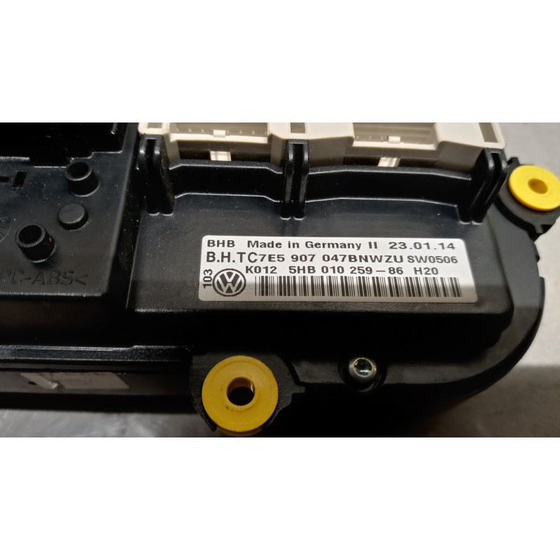 VOLKSWAGEN van AC CONTROL UNIT VOLKSWAGEN van Trasporter T5 2009>2015 used