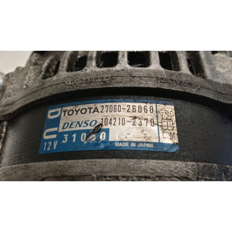 TOYOTA ALTERNATORE TOYOTA Rav 4 2010>2013 usato