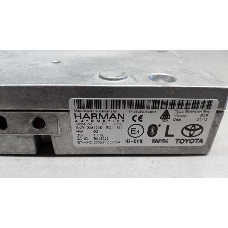 TOYOTA CENTRALINE VARIE B TOYOTA Rav 4 2010>2013 usato