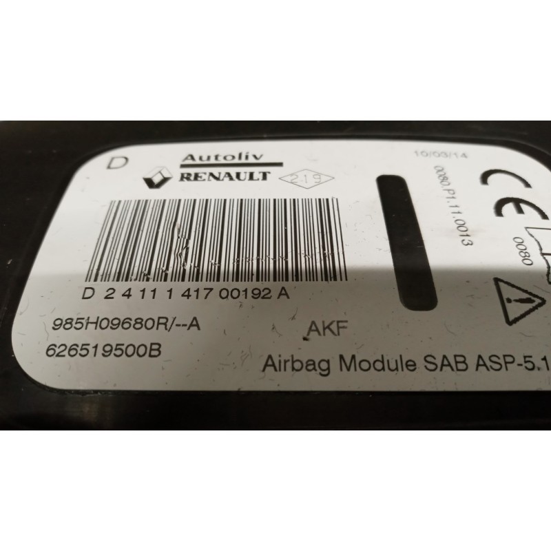 RENAULT CURTAIN AIRBAG RIGHT  RENAULT Scenic 2013>2016 used