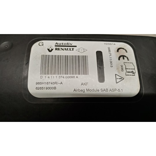 CURTAIN AIRBAG LEFT RENAULT Scenic 2013>2016 used