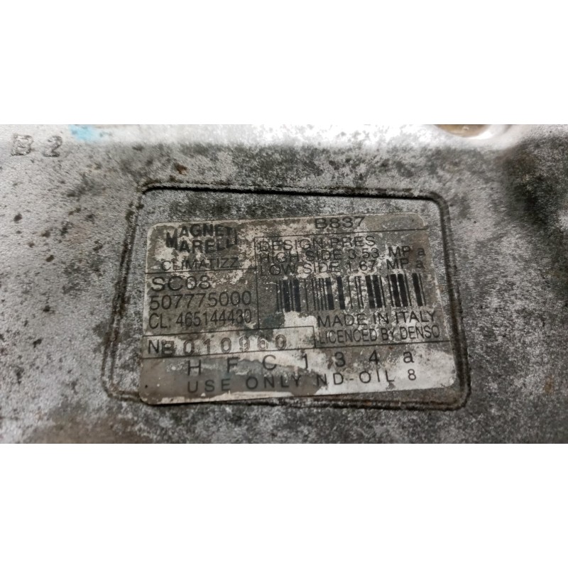 FIAT COMPRESSORE ARIA CONDIZIONATA FIAT Doblo' 2000>2005 usato