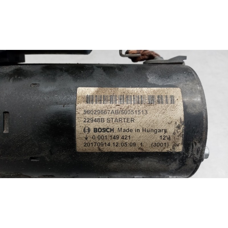 JEEP STARTER MOTOR JEEP Gran Cherokee (WK) 2017>2021 used