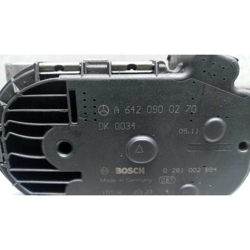 MERCEDES-BENZ THROTTLE BODY  MERCEDES-BENZ Classe E (W/S212) 2009>2012 used