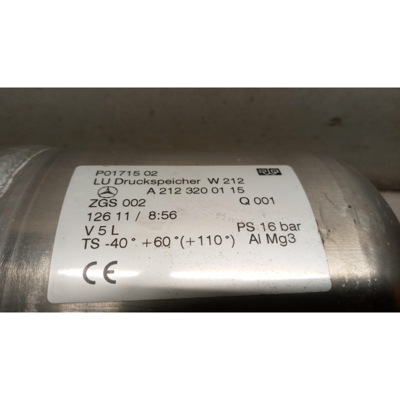 MERCEDES-BENZ AIR TANK MERCEDES-BENZ Classe E (W/S212) 2009>2012 used